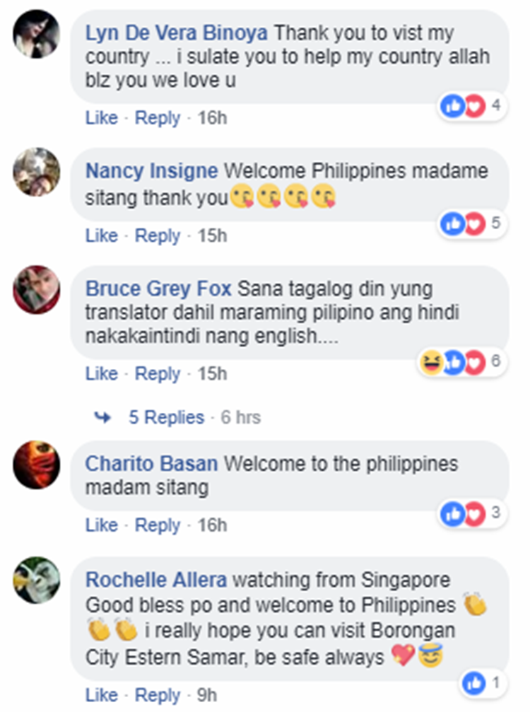 Filipino People React To Madam Sitang Visit In The Philippines