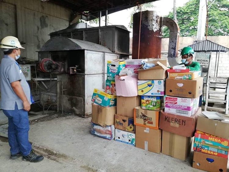 BOC Destroys Donations Intended For Super Typhoon Yolanda Victims