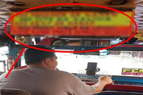 Jeepney Sign Board