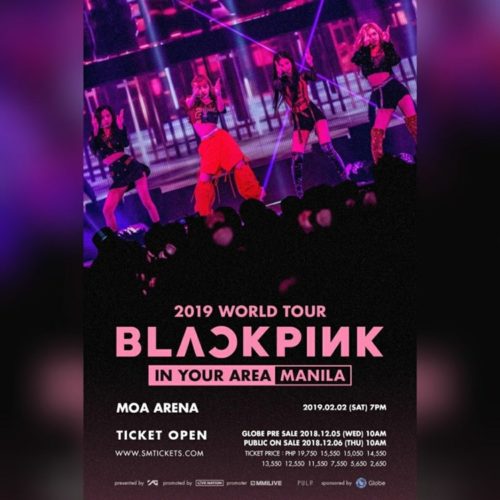 Blackpink Concert Ticket Prices | Live In Manila February ...