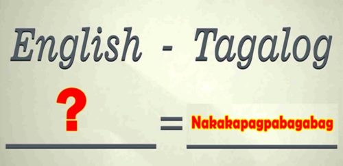 English-Tagalog Translate Nakakapagpabagabag
