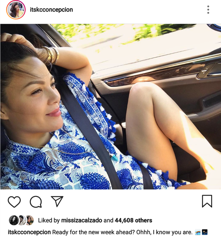 KC Concepcion Controversial Pose