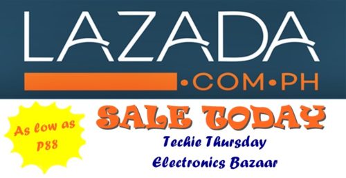 LAZADA SALE TODAY Techie Thursday Electronics Bazaar