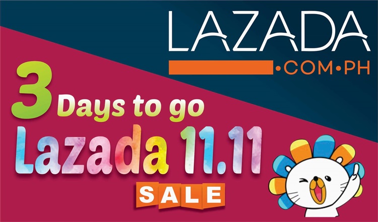 Lazada 11.11 Sale 3 Days To Go