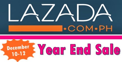 Lazada Year End Sale December 10-12 2018