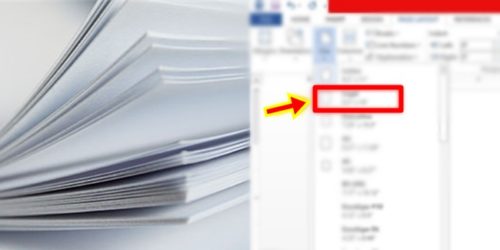 Long Bond Paper Size Microsoft Word