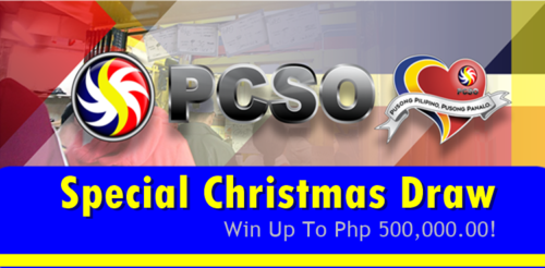 PCSO Special Christmas Draw