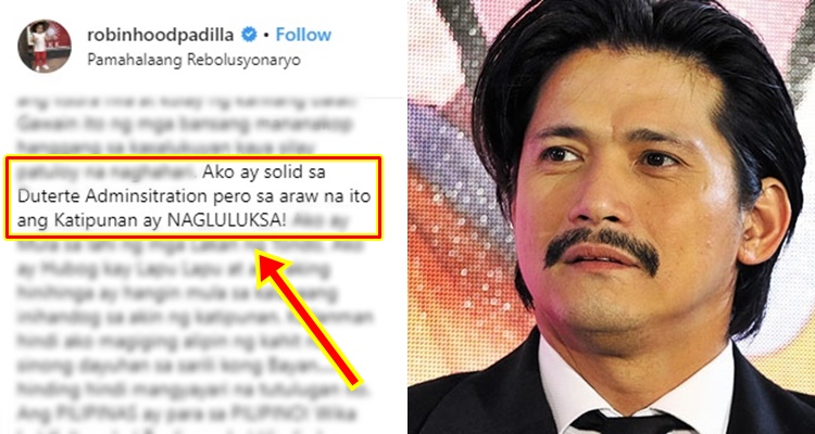 Robin Padilla Rants About Abolition Of Filipino In College