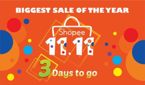 Shopee 11.11 Christmas Sale 3 Days To Go