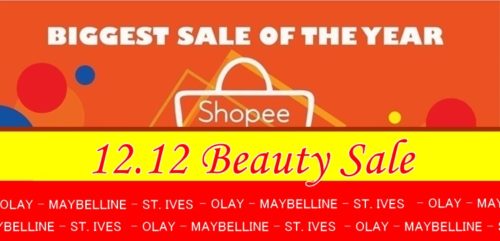 Shopee 12.12 Beauty Sale, November 27, 2018