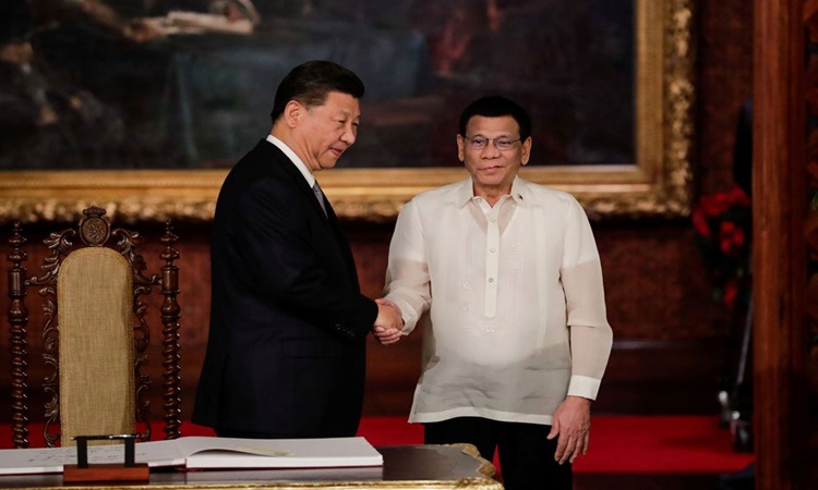 Xi Jinping and Duterte