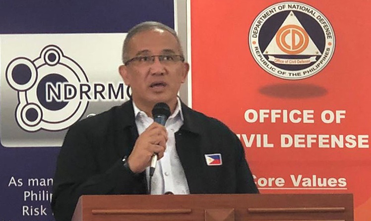 NDRRMC director Edgar Posadas