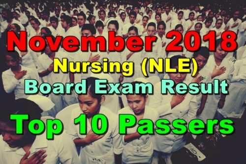 Nursing Board Exam Result