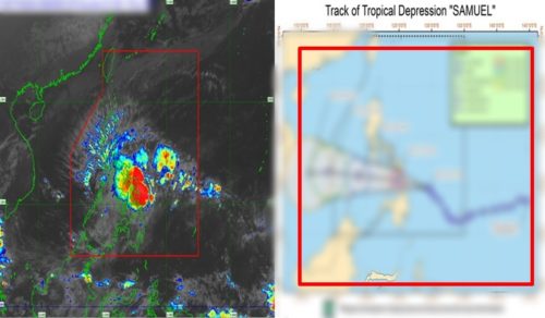 Tropical Depression Samuel