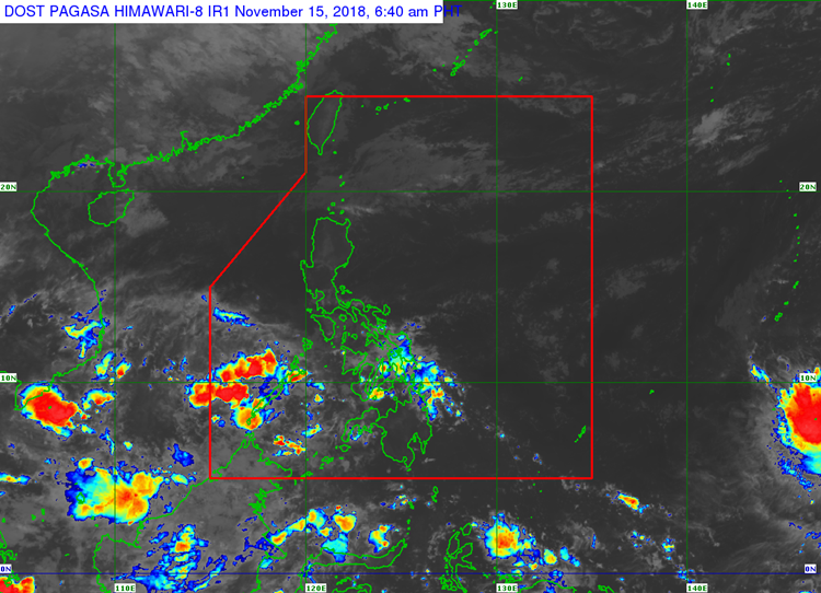 New Low-Pressure Area