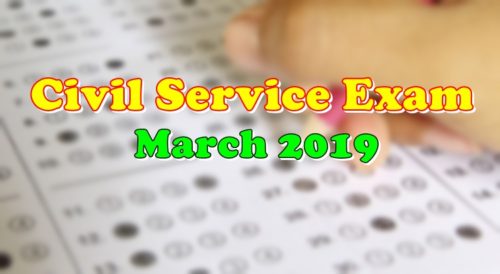 Civil Service Exam March Application Schedule Posted By Csc