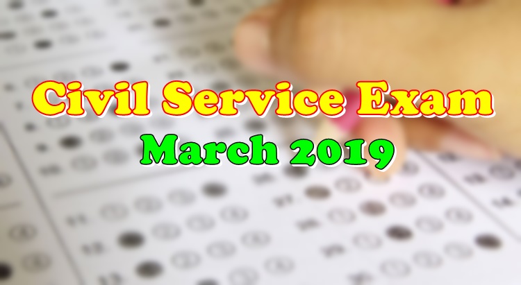 Civil Service Exam March 2019 Application Schedule Posted By CSC