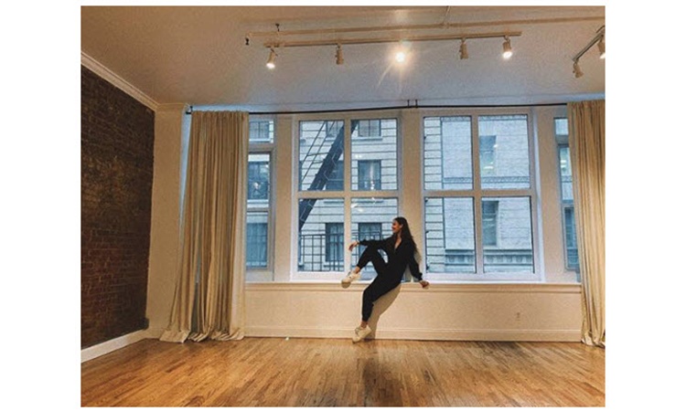 Kelsey Merritt on Tribeca Appartment