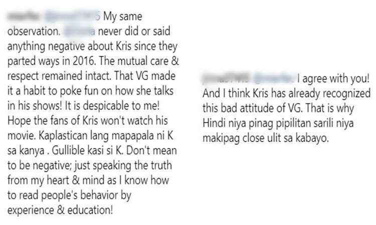Kris Aquino netizens