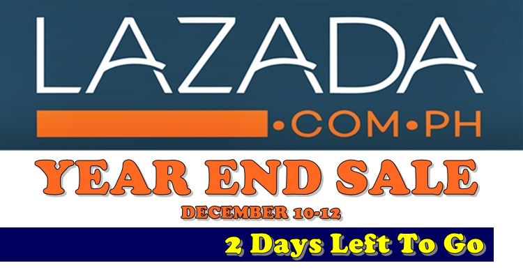 Lazada Year End Sale 2 Days Left