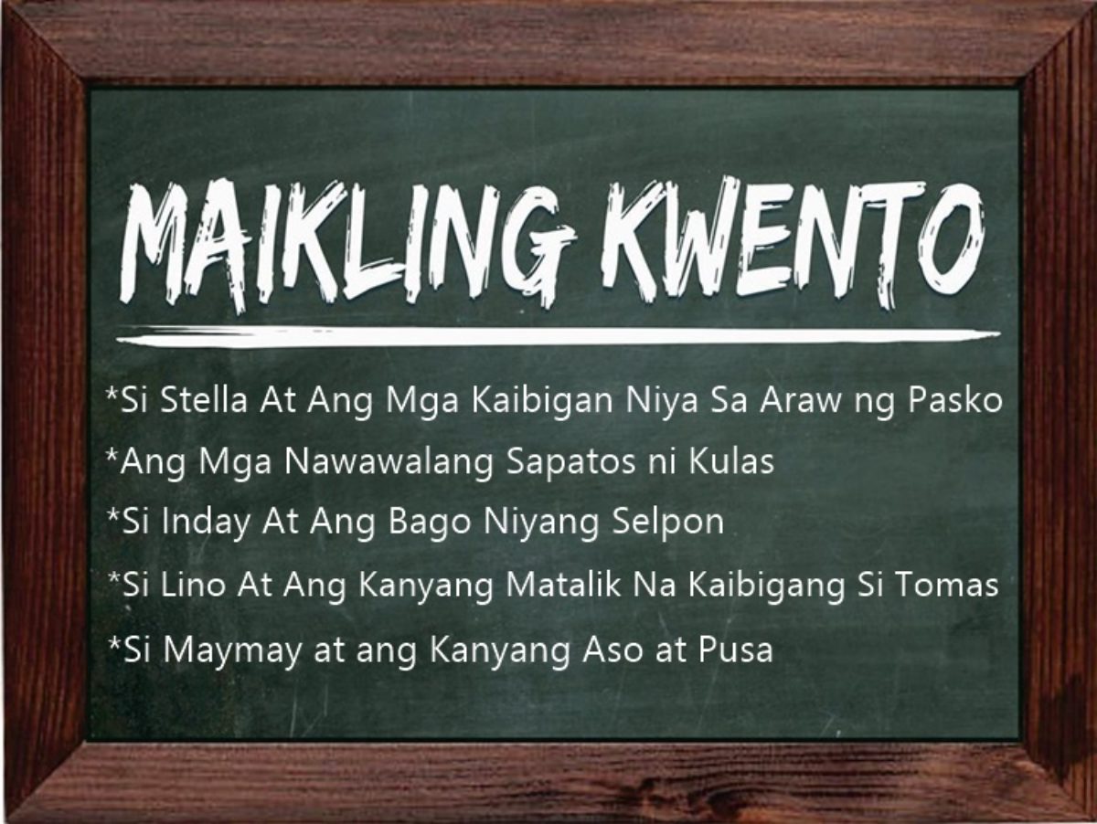 Maikling Kwentog Tagalog Pambata Na May Panghalip Panao - saloobin pambata