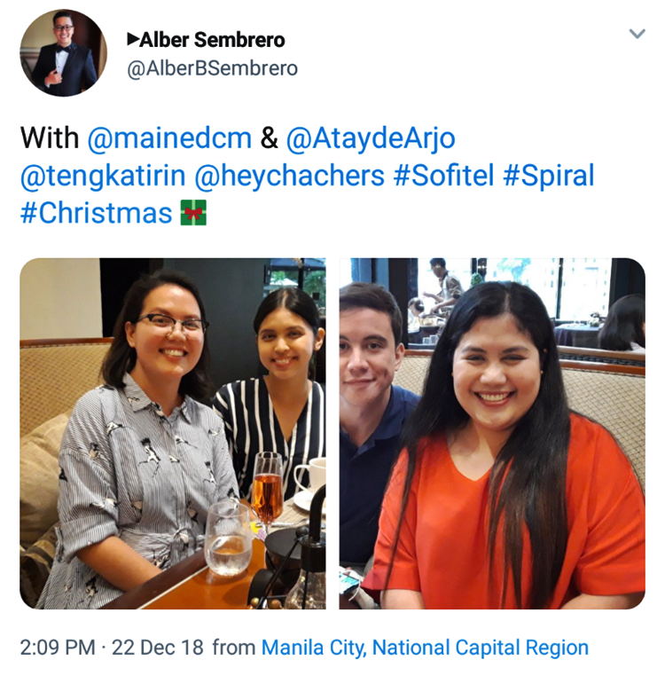 Maine Mendoza Spotted