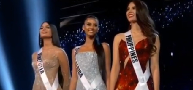 Miss Universe 18 Top 3 Question Answer Portion