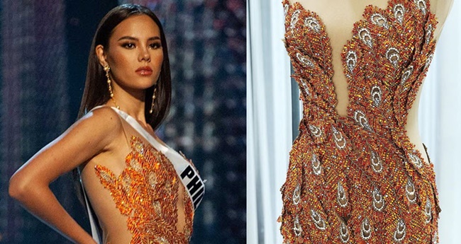 catriona gray miss universe evening gown