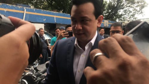 BREAKING NEWS: Trillanes Arrives At Pasay Court To Post Bail