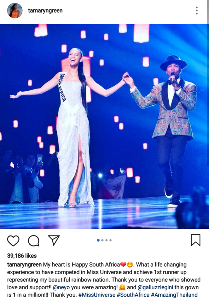 Miss Universe South AfricaMiss Universe South Africa