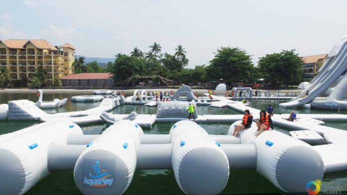 Philippine South’s First Inflatable Aqua Park In Batangas