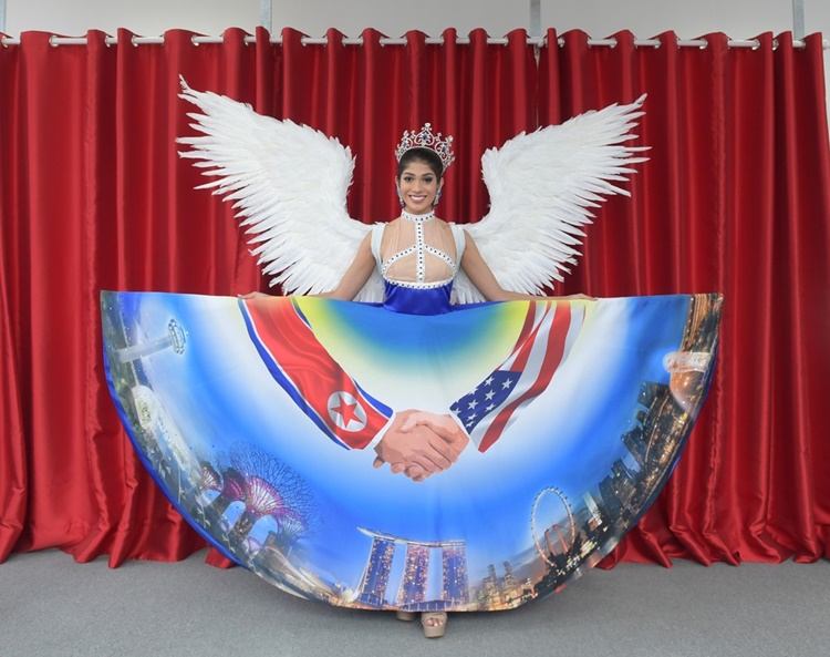 Miss Universe Singapore 2018 national costume