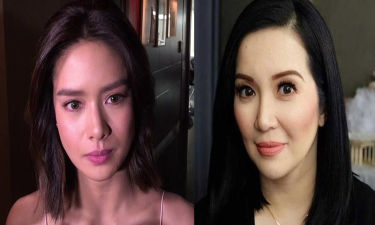 Erich Gonzales and Kris