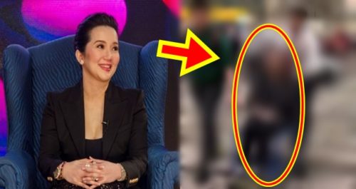 Kris Aquino on airport