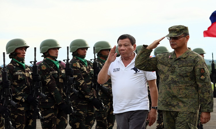 Rodrigo Duterte Says PH Won't Buy Military Equipment From US