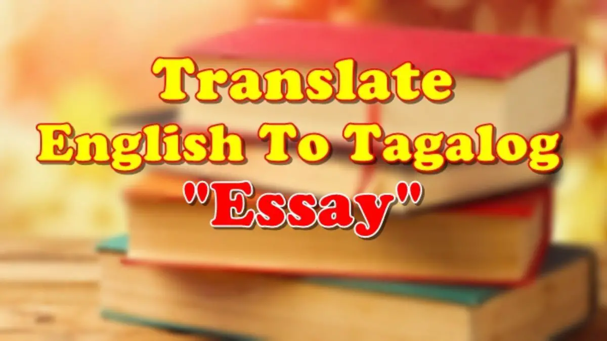 Tagalog translate to How to