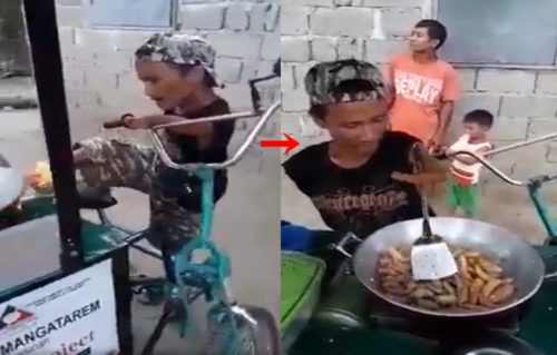 Disabled Fishball Vendor