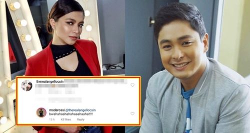 Angel Locsin Reaction