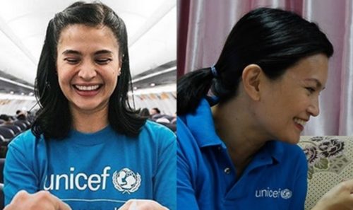 Anne Curtis, Daphne Oseña Paez UNICEF AMBASSADORS