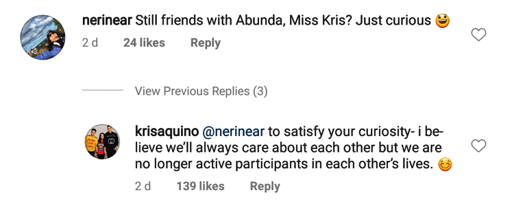 Kris Aquino Friendship