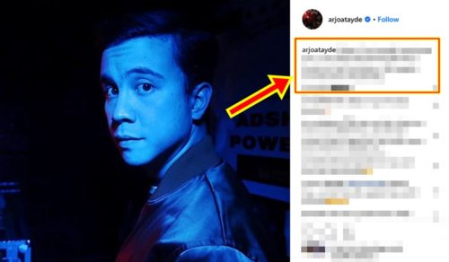 Arjo Atayde Intriguing Post