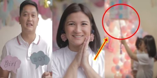 Camille Prats Baby Gender reveal party video