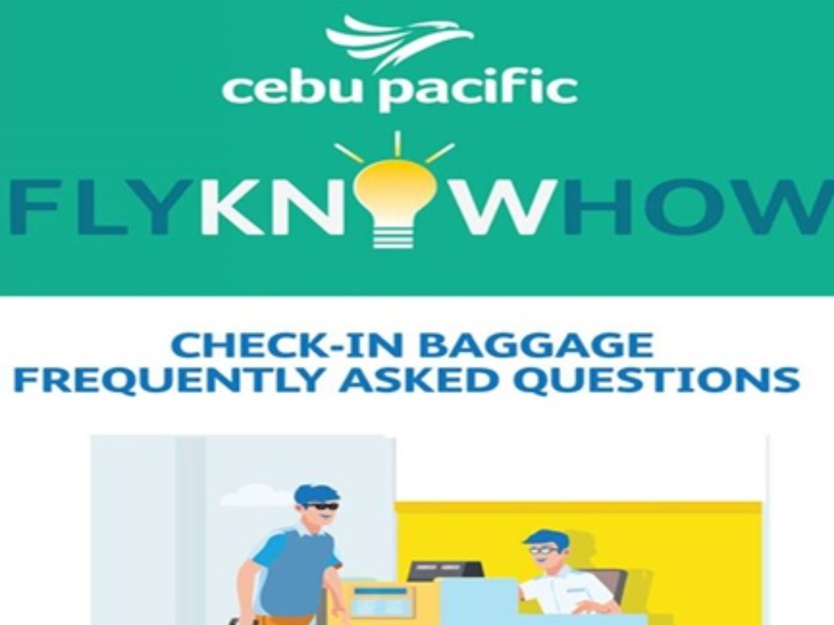 cebu pacific rules in baggage