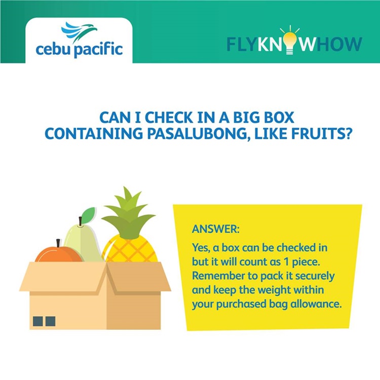 cebu pacific rules on baggage