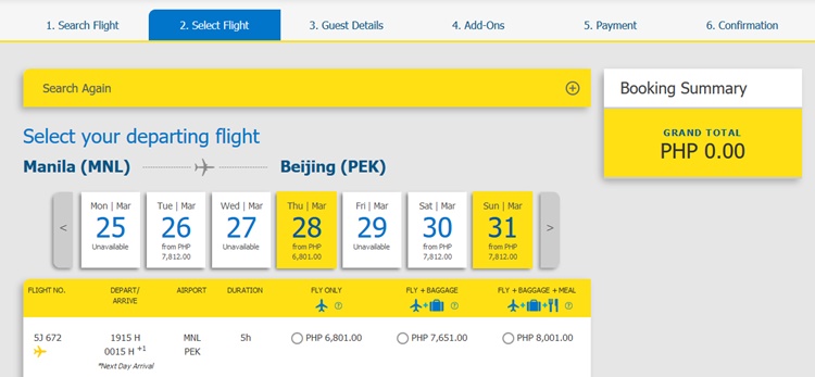 Cebu Pacific Online Booking: How To Book Flight Tickets Online