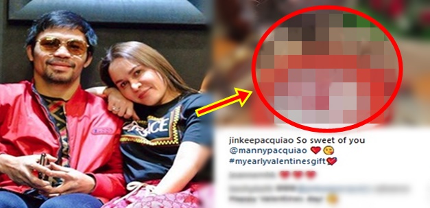 Jinkee Pacquiao's Double Valentine's Day Surprise: Two bouquets of