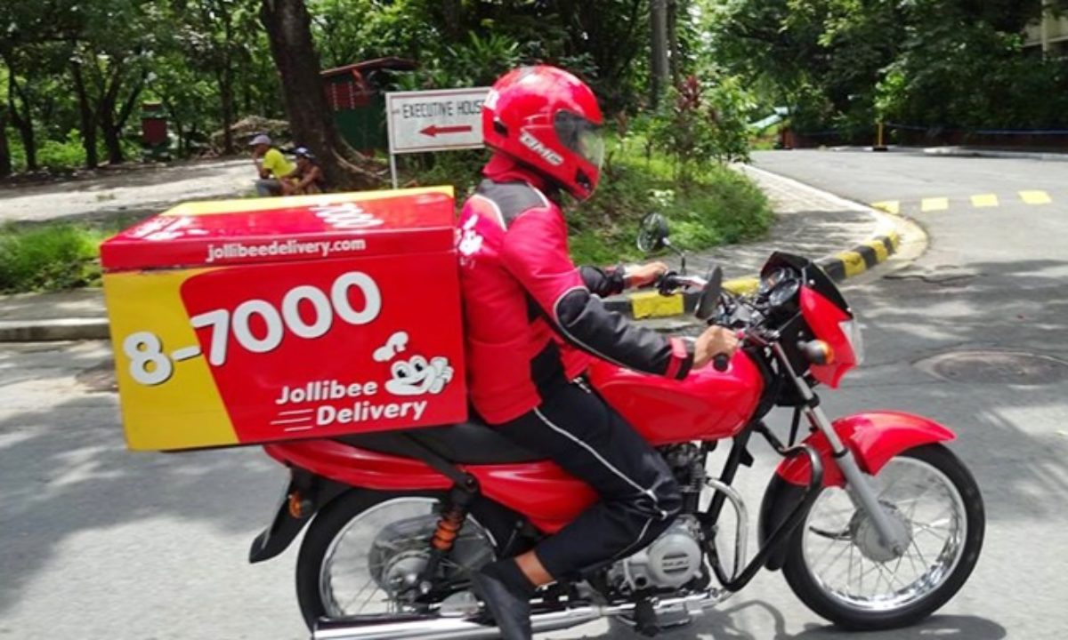 jollibee delivery motorcycle