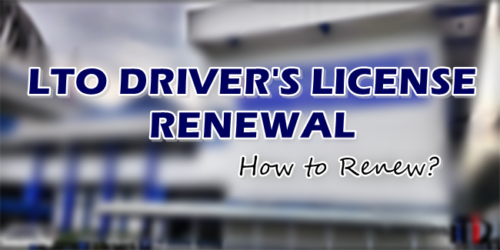 LTO Driver's License Renewal Renew