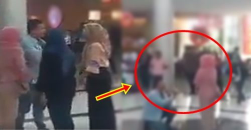 Wife Catches Husband Proposing To His Girlfriend Inside A Mall