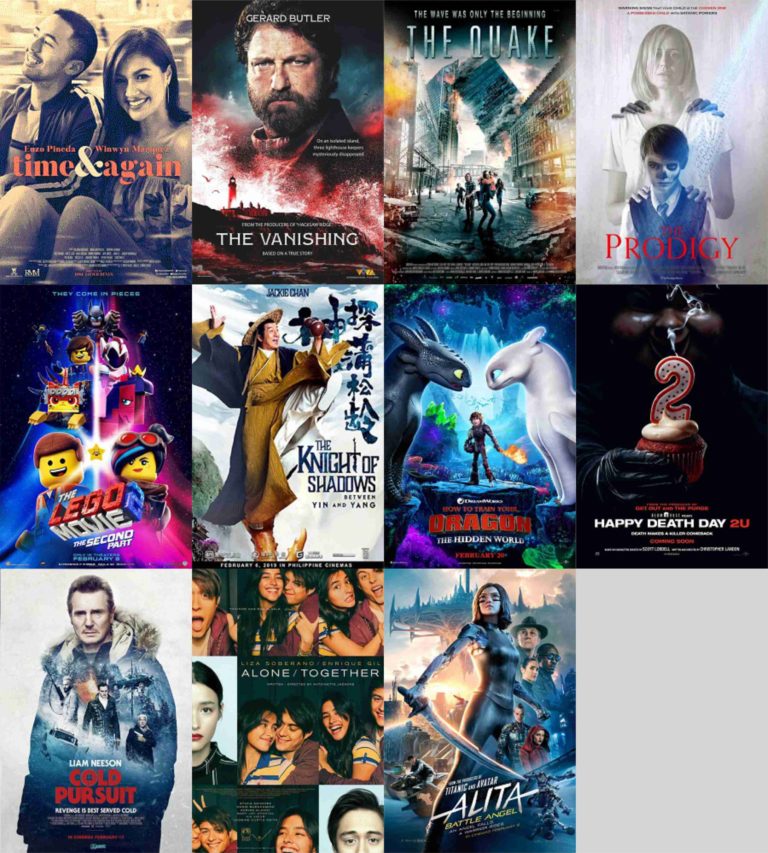 ROBINSONS MOVIEWORLD: List Of Now Showing Movies | February 20